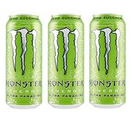 Zeus Party Monster Energy Ultra Paradise Zero Zuccheri e Zero Calorie - Monster Bevanda Energetica Lattine da 500 (6)