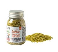 Zeus Party Perline di Zucchero Oro 100 gr (2 mm)