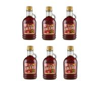 Zeus Party Set da 6 Sciroppo D'Acero Puro al 100% Bottigliette in Vetro da 250ml