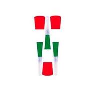 Zeus Party Set Tifo Italia 3 Trombette con Bandierina Tricolore Italiana