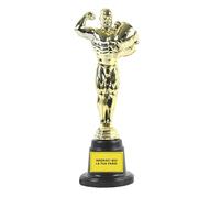 Zeus Party Statuetta Mr Arnold Personalizzabile con Frase a Scelta - inserisci la Frase Che preferisci - Idea Regalo per pensionamento, Compleanno, Festa del papà, scherzi Divertenti