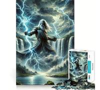 Zeus Puzzle da 1000 pezzi per ragazzi,gioco cognitivo a incastro,perfetto per il divertimento in famiglia (38x26cm)