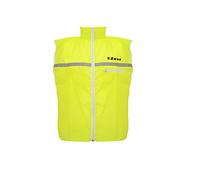 ZEUS RAIN JACKET RUNNER SMANICATO GIALLO FLUO COMPLETO COMPLETINO CORSA SPORT TORNEO PEGASHOP (S)
