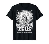 Zeus Re del Cielo E Tuono Maglietta