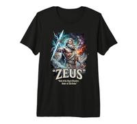 Zeus Re del Cielo E Tuono Maglietta Premium