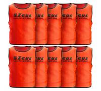 Zeus Set da 10 Pettorina allenamento arancione arancione Kinder