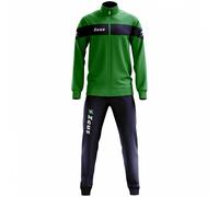Zeus Tuta Apollo Uomo Completo sportivo Verde Navy verde 2XL