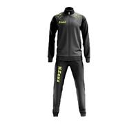 Zeus Tuta Easy Nero-Grigio Scuro 4XL