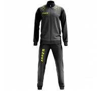 Zeus Tuta Easy Tuta sportiva Nero Grigio gris 4XL