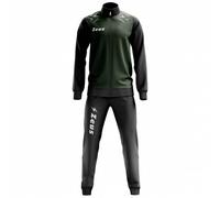 ZEUS TUTA EASY NERO-VERDE MILITARE XL