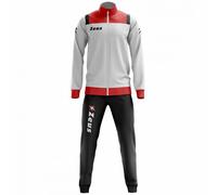 Zeus Tuta Relax Vesuvio Uomo Tuta sportiva Bianco Rosso rosso 3XL