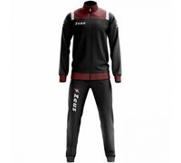 Zeus Tuta Relax Vesuvio Uomo Tuta sportiva nero rosso scuro rosso L