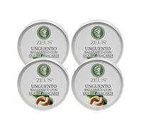 ZEUS - Unguento Balsamico Biologico con Olio di Anacardi, 50ml x 4