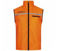 Zeus Uomo Gilet da corsa catarifrangente arancione arancione XL