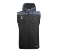 ZEUS VESTE GLI DEI Smanicato Softshell Nero-Grigio,4XL