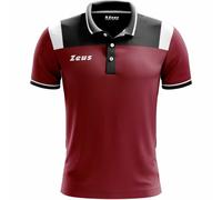 Zeus Vesuvio Uomo Polo rosso scuro rosso M