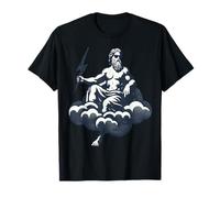 Zeus Vintage Mitologia greca Tuono Dio Maglietta