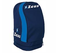 Zeus ZAINO ULYSSE BORSA A SPALLA CALCIO CALCETTO BASKET PISCINA TENNIS SPORT 33 X 30 X 52 cm (BLU-ROYAL)