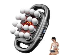 Zevessa Massager, 22 head massage gun deep tissue, 9 Intensity Levels & 9 Smart Modes, Handheld Massager, Long-Lasting Cordless Use, for Neck, Shoulders, Upper Arms, Buttock (16 head)