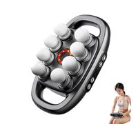 Zevessa Massager, 22 head massage gun deep tissue, 9 Intensity Levels & 9 Smart Modes, Handheld Massager, Long-Lasting Cordless Use, for Neck, Shoulders, Upper Arms, Buttock (8 head)