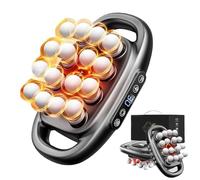 Zevessa Massager - Reliefwave Pro 3,16 Head Massage Gun Deep Tissue,Vibrating 16 Head Body Massagers for Muscle Pain Relief,Legs Waist Back Buttocks Whole Body,Long Battery ReliefWave Massager (Black)