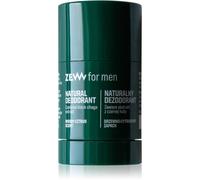 ZEW for Men Deodorante naturale con hub nero per uomo 30 g | deodorante maschile | 97% ingredienti naturali | profumo di agrumi legnoso | Protezione sudore 24 ore