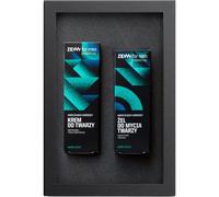 Zew For Men set Idratante e Lenitivo: Gel detergente viso 100ml + Crema 50ml