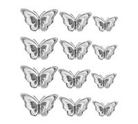 ZEXIJOW 12 Adesivi a Forma di Farfalla 3D - Murali Decorazione da per Casa/Hotel/Salotto/Camera da Letto/Cucina - Farfalle Decorative - Adesivo Muro Decorativo