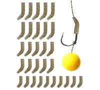 ZEXIJOW 30 Pezzi di kicker per ami da pesca,3 modelli,10 pezzi ciascuno,Manicotti di allineamento della linea per prestazioni migliorate per accessori da pesca alla carpa