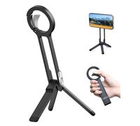 ZEXIJOW Portatile Treppiede in plastica Magnetico per Cellulare,Compatibile con iPhone e Smartphone,Design Pieghevole Reversibile con Supporto Bifacciale