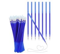 ZEXIJOW Refill per Penna Gel Cancellabile,Compatibili con Legami,15 Pezzi,Blu, Altezza 13 cm,Inchiostro Termosensibile,Punta 0,7 mm,Nucleo di ricambio per penna a sfera,Scrittura comoda e duratura