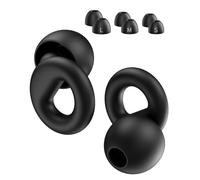 ZEXIJOW Tappi Orecchie Dormire-Ultra-Comfy,4 misure di tappi auricolari adatti a qualsiasi ambiente,Tappi auricolari a forma di C per concentrazione,28 dB SNR per una migliore protezione dell'udito