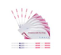 ZEXIJOW Test di Ovulazione 25mIU/ml ad Alta Precisione con 30 Strisce Reattive, Monitoraggio Attendibile del Ciclo Fertile, Risultati Rapidi per Aumentare le Probabilità di Gravidanza