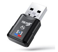 ZEXMTE Adattatore Bluetooth PS5, trasmettitore audio wireless 5.3 per collegare cuffie e auricolari wireless, collegare due dispositivi Bluetooth contemporaneamente, Play & Play per PS5 PS4 Switch