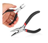 ZEYIYER Pinze a becco lungo, multifunzione Pliers strumento Pinze piatte per gioielli, pinze a becco e pinze per gioielli tagliafili per spogliare cavi di crimpatura mini pinze a becco