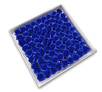 ZEYRU 81 Pz/lotto Rose Bagno Corpo Fiore Sapone Floreale Profumato Fiore di Rosa Matrimonio Essenziale Regalo di San Valentino Tenendo fiori-blu profondo