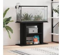 ZEYUAN Supporto per Acquario 80x35x60 cm in Legno Multistrato Nero,Supporto per Acquario,Mobile Acquario(SPU:833576)