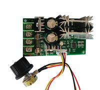 ZEZEFUFU 10-60V PWM Modulo di azionamento ad alta potenza PWM DC Motor Speed Controller Interruttore DC 20A Regolatore di Tensione Corrente