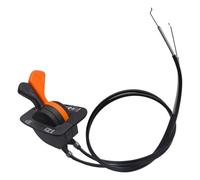 ZEZEFUFU Cavo di avviamento dell'acceleratore per trattori GY20948 per JD 125, 135, 145, 155C, 190C, doppie maniglie di controllo