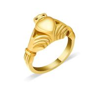 ZEZILE Anello di cremazione Cuore Urna Anello per ceneri In acciaio inox Holder Keepsake Ring Memorial Urn Finger Ring per donne