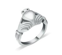 ZEZILE Anello di cremazione Cuore Urna Anello per ceneri In acciaio inox Holder Keepsake Ring Memorial Urn Finger Ring per donne