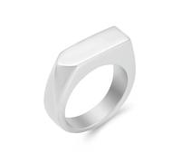 ZEZILE Anello di cremazione personalizzato Acciaio inossidabile vite urne aperte per il supporto delle ceneri Anelli commemorativi Gioielli Ricordo Uomini