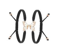 ZEZILE Bracciale di cremazione 2 Pack Bracciale urna farfalla per ceneri Ciondoli urna in acciaio inossidabile Memoriale ricordo per braccialetto per donne