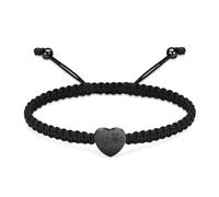 ZEZILE Bracciale Urna Cuore per Ceneri Paw Print Cremazione Gioielli Regolabile Keepsake Memorial Pet Bracciale Ceneri Umane per Donne Uomini
