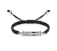 ZEZILE Bracciale urna per ceneri albero della vita cremazione gioielli in acciaio inox ceneri ciondolo ricordo braccialetto commemorativo per donne uomini