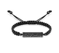 ZEZILE Bracciale urna per ceneri albero della vita cremazione gioielli in acciaio inox ceneri ciondolo ricordo braccialetto commemorativo per donne uomini