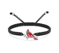 ZEZILE Bracciale urna per ceneri cremazione gioielli corda intrecciata regolabile Keepsake Bracciale Memoriale per gioielli per donne uomini