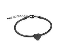 ZEZILE Bracciale urna per ceneri cuore cremazione gioielli in acciaio inox cenere bracciale regolabile keepsake memorial braccialetto per le donne