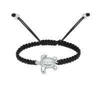 ZEZILE Bracciale urna per ceneri tartaruga cremazione gioielli in acciaio inox cenere bracciale per uomo memoriale ricordo regolabile per gioielli