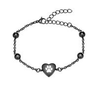 ZEZILE Braccialetto commemorativo regolabile in acciaio inossidabile per uomini e donne per gioielli per cremazione del cuore